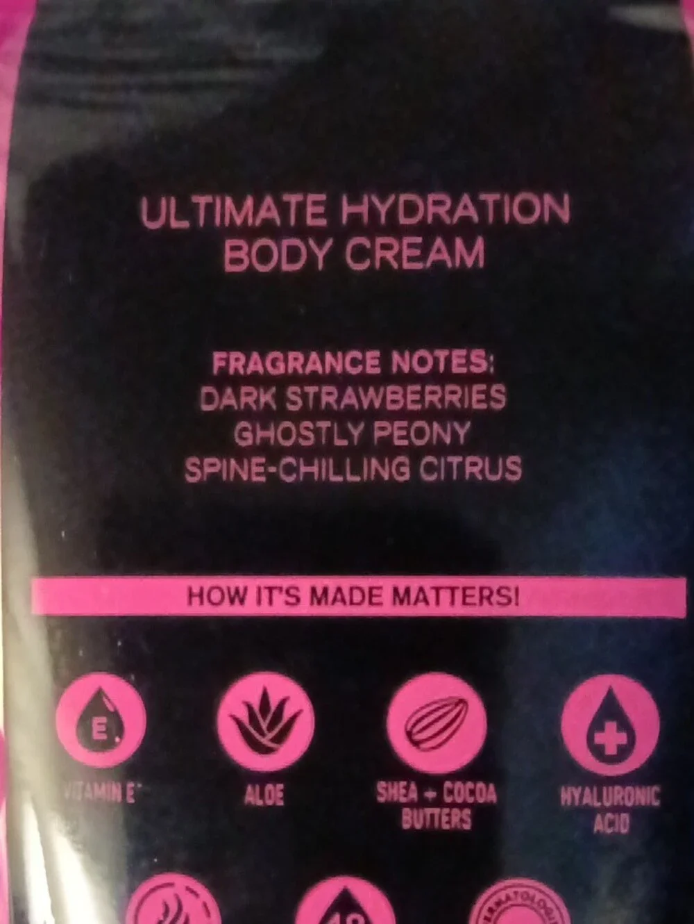 Bath & Body Works bright pink